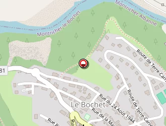 Carte de Hôtel Bar Restaurant La Gamelle à Montricher-albanne