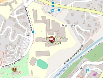 Carte de Lycée Polyvalent Boissy D'anglas à Annonay