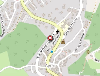 Carte de Mairie Ayen à Ayen