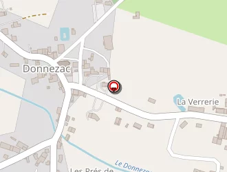 Carte de Agence Postale Communale à Donnezac