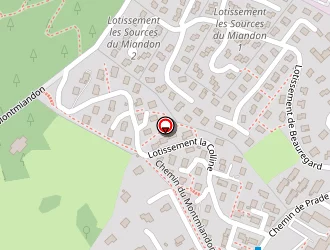 Carte de Centre Laser à Annonay