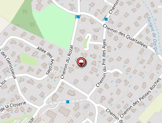 Carte de Chanet Danielle à Saint-ismier