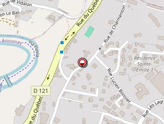 Carte de Stade Rene Garnier à Annonay