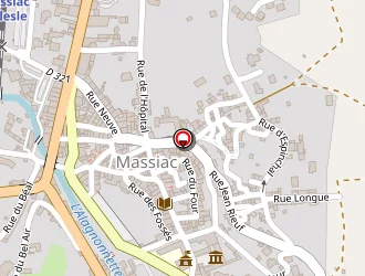 Carte de Jess Pub à Massiac