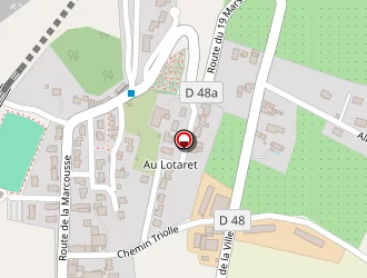 Carte de Courtois Bernard à Poliénas