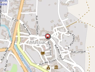 Carte de Delorme Bernard à Massiac