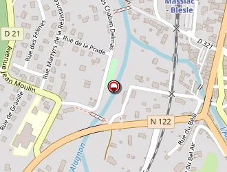 Carte de Sas Intermarché Valagnon à Massiac