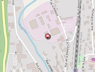 Carte de Café De La Gare à Massiac