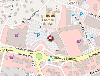 Carte de Genété à Annonay