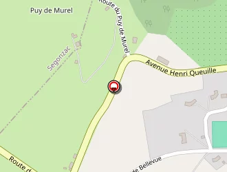 Carte de Stade De Bellevue à Saint-robert