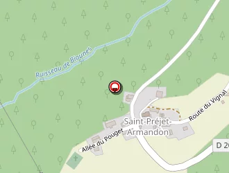 Carte de Mairie à Saint-préjet-armandon