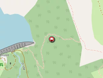 Carte de Refuge Du Plan Sec à Aussois