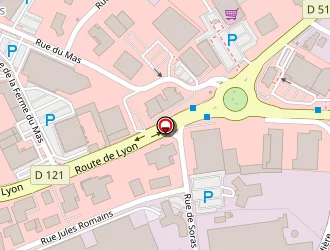 Carte de Sodis à Davézieux