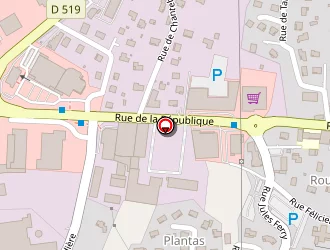 Carte de Forcam Destockage à Davézieux