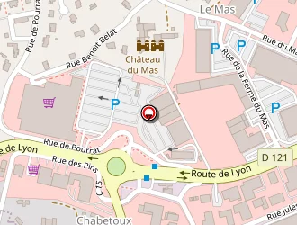 Carte de Espace Sfr à Davézieux