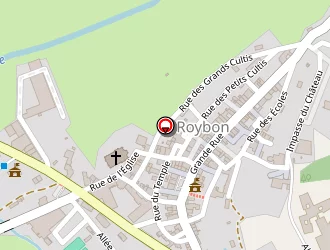 Carte de L Coiff à Roybon