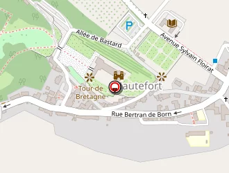 Carte de Le Meloko à Hautefort