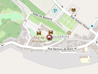 Carte de L'aventure à Hautefort