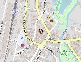 Carte de Campeaux à Objat