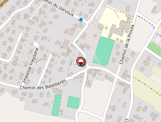 Carte de Fontaine Eric à Bernin