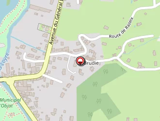 Carte de David Olivier à Objat