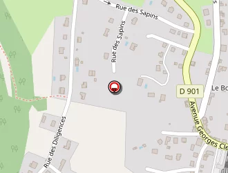 Carte de La Poste à Objat