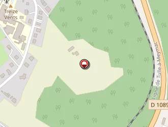 Carte de Madelmond à Tulle