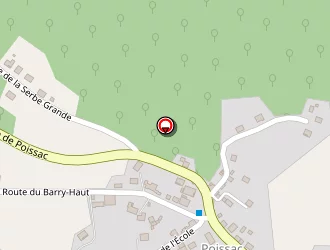 Carte de Ecole à Chameyrat