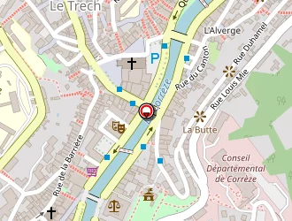 Carte de Cap'izza à Tulle