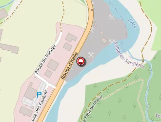 Carte de Intermarché Contact à Sollières-sardières