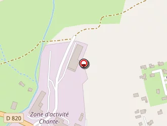 Carte de Vercasson à Saint-clair