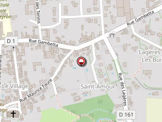 Carte de Saunier Georges à Anneyron