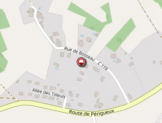 Carte de Agence Postale à Saint-christophe