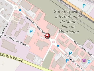 Carte de Lacroix à Saint-jean-de-maurienne