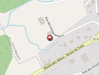 Carte de Amse à Favars