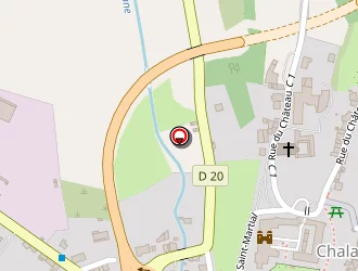 Carte de La Quichenotte à Chalais