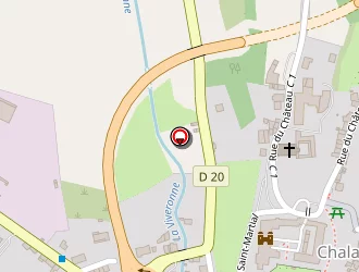 Carte de Pharmacie Centrale à Chalais