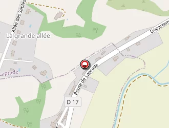 Carte de Le Compostelle à Aubeterre-sur-dronne