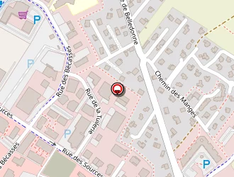 Carte de Belledonne Méca Services à Crolles