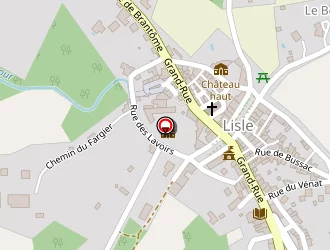 Carte de La Poste à Lisle