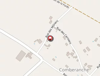 Carte de La Fringale à Comberanche-et-épeluche