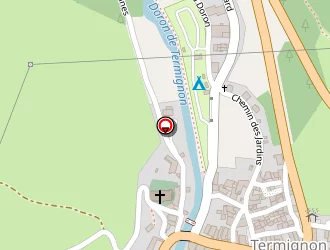 Carte de Hôtel De La Turra à Termignon