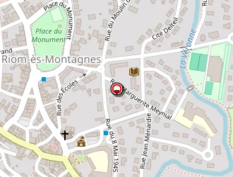 Carte de Azh Services à Riom-ès-montagnes