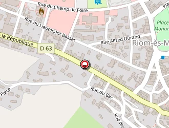 Carte de Groupama D'oc à Riom-ès-montagnes