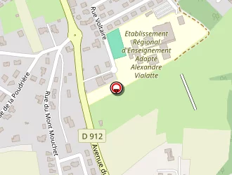 Carte de La Halle Outlet à Brioude