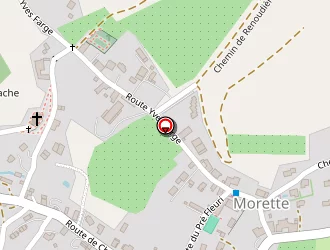 Carte de Ecole Publique à Morette