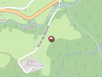 Carte de Courbon Bernard à Burdignes