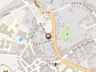 Carte de Adhé-pub à Montendre