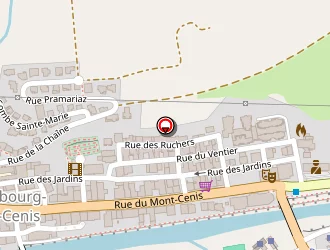 Carte de Le Terminus Mont Blanc à Lanslebourg-mont-cenis