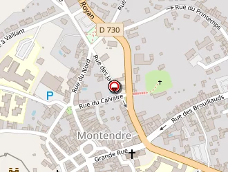 Carte de Audace à Montendre